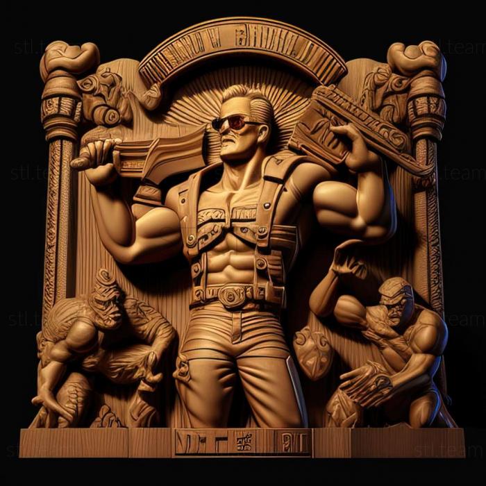 3D model Duke Nukem 3D Hail to the King Collection game (STL)